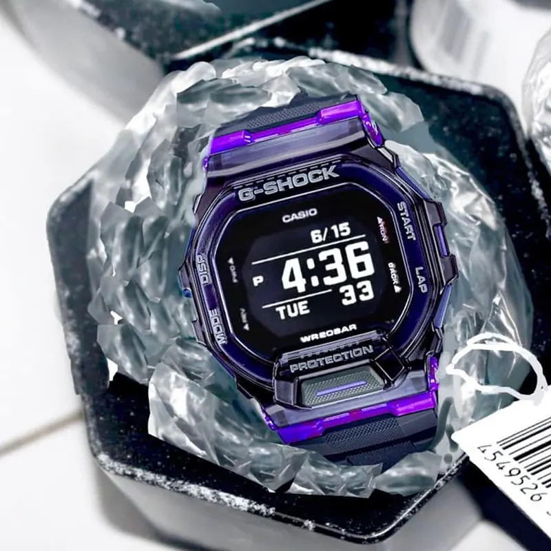 Casio G-Shock G-Squad Vital Bright Series Bluetooth Men's Watch- GBD-200SM-1A6